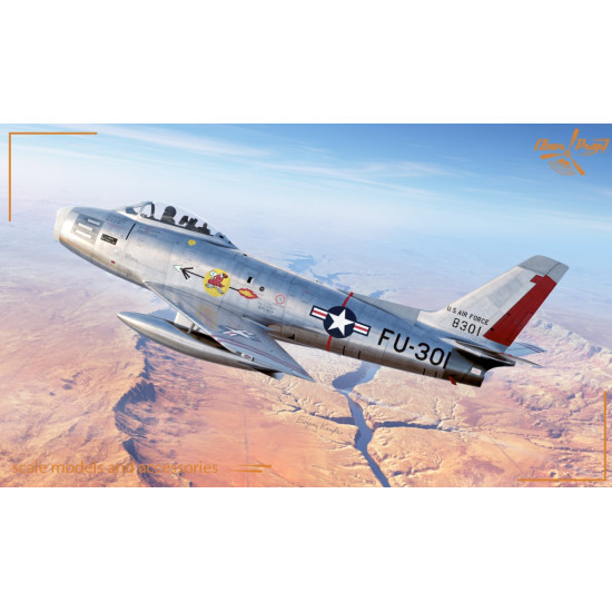 Clear Prop 72054 1/72 F-86a Plastic Model Kit