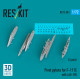 Reskit Rs72-0501 1/72 Pivot Pylons For F-111 A D E With Lau-105 4 Pcs