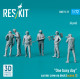 Reskit Rsf72-0071 1/72 One Busy Day Carrier Crew On Deck Scene2 6pcs 3dprinted