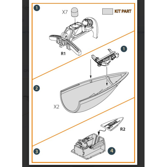 Clear Prop Cpa72167 1/72 F-86a Closed Canopy Frame Detailing Set For Cp Kits