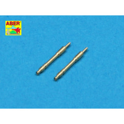 Set of 2 Barrels for German Tank MG 34 machine guns 1/48 Aber 48-L20