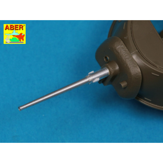 37mm M6 US barrel to M8 Greyh,M3,M3A1,M3A3,M3A4 Lee 1/48 Aber 48-L23 37mm M6 US barrel to M8 Greyh,M3,M3A1,M3A3,M3A4 Lee 1/48 Aber 48-L23