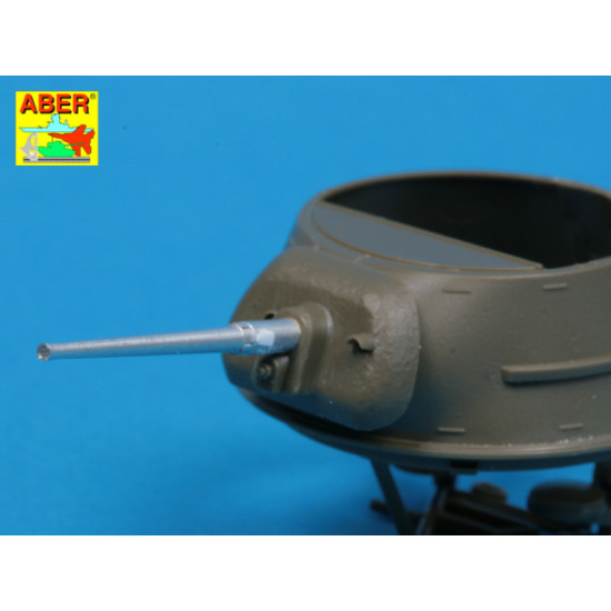 37mm M6 US barrel to M8 Greyh,M3,M3A1,M3A3,M3A4 Lee 1/48 Aber 48-L23 37mm M6 US barrel to M8 Greyh,M3,M3A1,M3A3,M3A4 Lee 1/48 Aber 48-L23