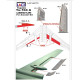 Laci 144170 1/144 Landing Flaps For Tupolev Tu-104a For A-model Kit