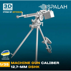 Spalah 10635 1/35 Machine Gun Caliber 12/7-mm Dshk Scale Model