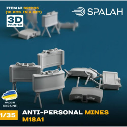 Spalah 11135 1/35 Anti Personnel Mines M18a1 10 Pcs Set Of Scale Models