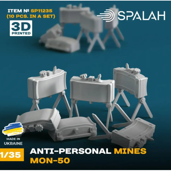 Spalah 11235 1/35 Anti Personnel Mines Mon 50 10 Pcs Set Of Scale Models