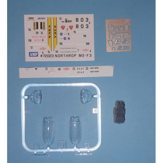 Amp 72-023 1/72 Northrop M2-f3 Plastic Model Kit