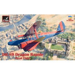 Armory Ar-48012 1/48 Dh.89 Dragon Rapide, Short-haul Airliner Royal Flight