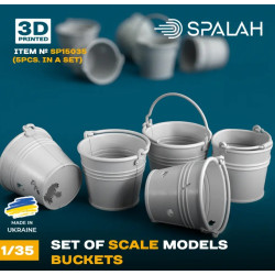 Spalah 15035 1/35 Buckets 5 Pcs Set Of Scale Models