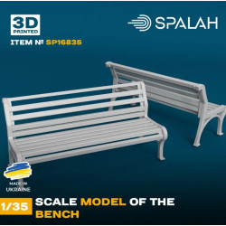 Spalah 16835 1/35 Benches 2 Psc Set Of Scale Models