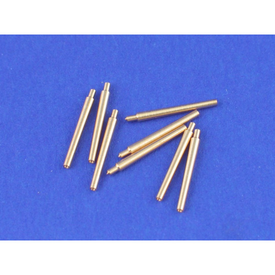 Set of 8 pcs 380 mm short barrels for ships Richelieu, Jean Bart 1/700 Aber 700-L02