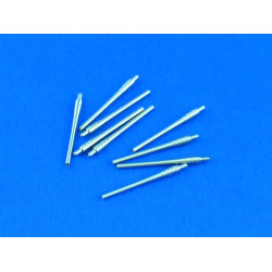 Set of 9 pcs 460 mm barrels for ships Yamato, Musashi 1/700 Aber 700-L05