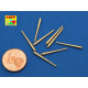 Set of 8 pcs 381 mm long barrels for ship Hood 1/700 Aber 700-L08