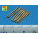 10 pcs. 356mm barrels for Navy King George V 1/700 Aber 700-L22