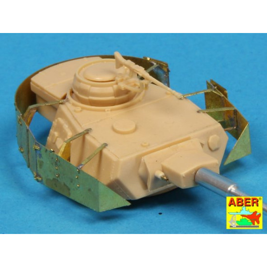 Turret skirts for Pz.Kpfw. IV 1/72 Aber 72-A06