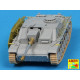 Side skirts for Sturmgeschutz III (Early model) 1/72 Aber 72-A11 Side skirts for Sturmgeschutz III (Early model) 1/72 Aber 72-A11