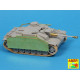 Side skirts for Sturmgeschutz III (Early model) 1/72 Aber 72-A11 Side skirts for Sturmgeschutz III (Early model) 1/72 Aber 72-A11