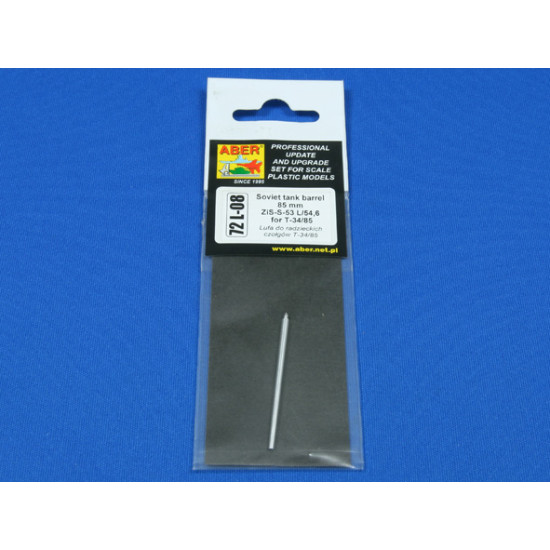 Soviet tank barrel for T-34/85 1/72 Aber 72-L08