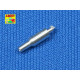 75 mm KwK 37 L/24 barrel for Pz.Kpfw.IV Ausf.A,B,C,D,E,F1 1/72 Aber 72-L13 75 mm KwK 37 L/24 barrel for Pz.Kpfw.IV Ausf.A,B,C,D,E,F1 1/72 Aber 72-L13