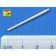 U.S. 76,2mm M7 tank barrel for M-10 tank destroyer 1/72 Aber 72-L24 U.S. 76,2mm M7 tank barrel for M-10 tank destroyer 1/72 Aber 72-L24