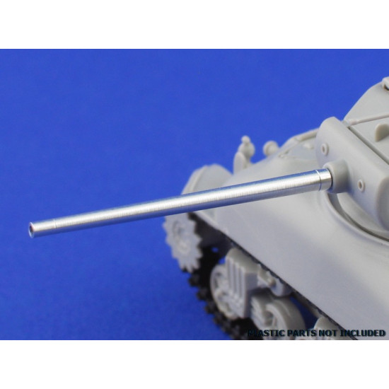 U.S. 76 mm M1A1 tank barrel for Sherman M4A1 (76) 1/72 Aber 72-L32 U.S. 76 mm M1A1 tank barrel for Sherman M4A1 (76) 1/72 Aber 72-L32