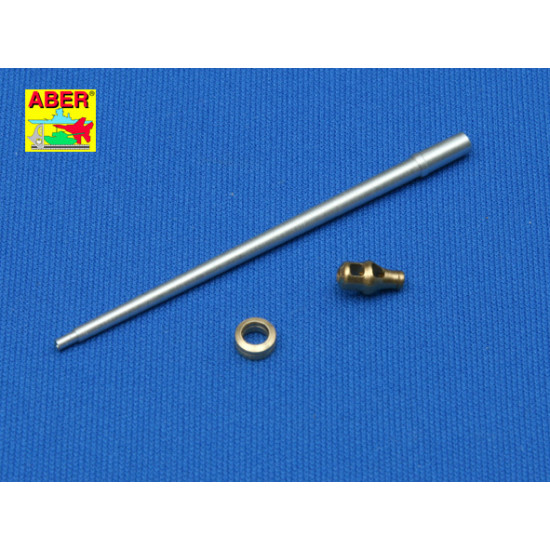 8,8 cm KwK 43 L/71German tank barrel for Tiger II early Porsche turret 1/72 Aber 72-L36
