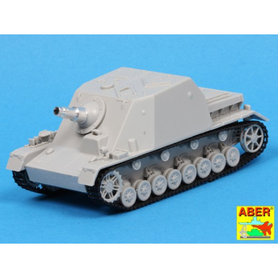 German 15cm StuH 43 barrel for Stu.Pz. IV BRUMBAR - early version 1/72 Aber 72-L43