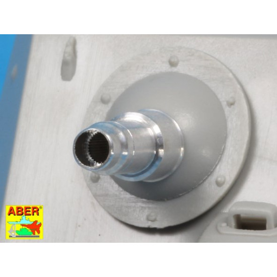 German 15cm StuH 43 barrel for Stu.Pz. IV BRUMBAR - early version 1/72 Aber 72-L43