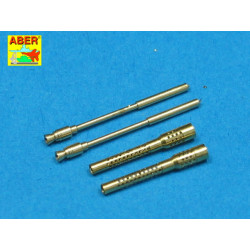 Set of 2 barrels for German 13mm aircraft machine guns MG 131 (middle type) 1/32 Aber A32-006