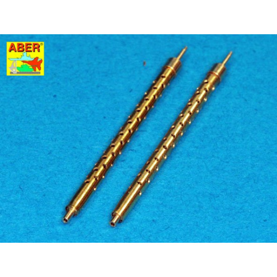 Set of 4 barrels for Japanese 20 mm Type 99 aircraft machine cannons 1/32 Aber A32-013