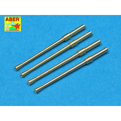 Set of 4 barrels for Japanese 20 mm Type 99 aircraft machine cannons 1/32 Aber A32-014