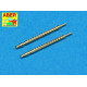 Set of 2 barrels for German 7,92 mm MG 17 aircraft machine guns 1/48 Aber 48-002