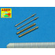 Set of 2 cal .50 (12,7mm) standard barrels for U.S. aircraft machine guns Browning M2 1/48 Aber 48-017 Set of 2 cal .50 (12,7mm) standard barrels for U.S. aircraft machine guns Browning M2 1/48 Aber 48-017
