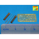 Set of two barrels for German 7.9 mm lMG 08/15 Spandau WWI aircraft machine gun 1/48 Aber 48-040 Set of two barrels for German 7.9 mm lMG 08/15 Spandau WWI aircraft machine gun 1/48 Aber 48-040