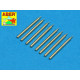 Set of 8 turned cal .50 (12,7mm) U.S. Browning M2 barrels for P-47 Thunderbolt 1/48 Aber 48-109 Set of 8 turned cal .50 (12,7mm) U.S. Browning M2 barrels for P-47 Thunderbolt 1/48 Aber 48-109