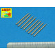 Set of 8 turned cal .50 (12,7mm) U.S. Browning M2 barrels for P-47 Thunderbolt 1/48 Aber 48-109 Set of 8 turned cal .50 (12,7mm) U.S. Browning M2 barrels for P-47 Thunderbolt 1/48 Aber 48-109