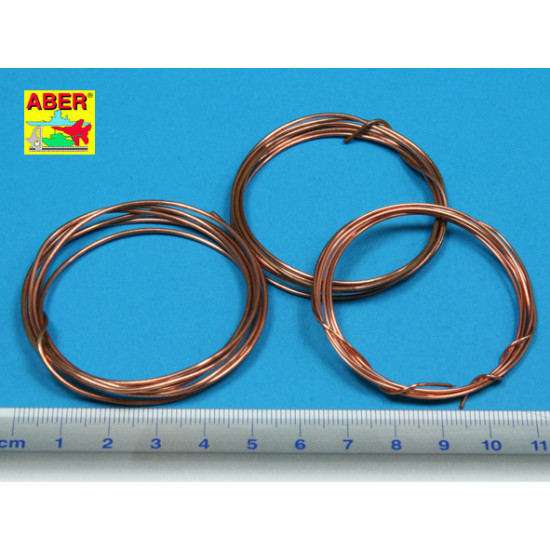Wires set (diameter 0,8, 1,0, 1,2 mm , length 1m each) Aber ADZ-2