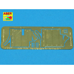 Front fenders for Panther G, Jagdpanther 1/35 Aber RR-024