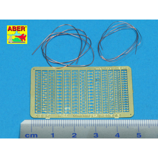 Mini hinges (workable) 1/35 Aber RR-22 Mini hinges (workable) 1/35 Aber RR-22