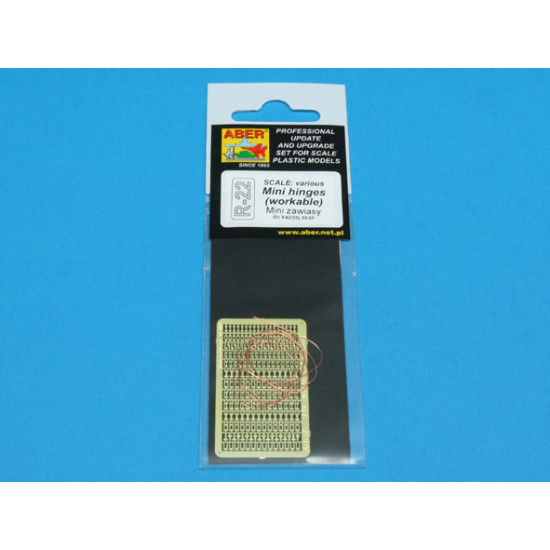 Mini hinges (workable) 1/35 Aber RR-22 Mini hinges (workable) 1/35 Aber RR-22
