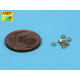 Hexagonal bolts and nuts (various scales) Aber RR-35