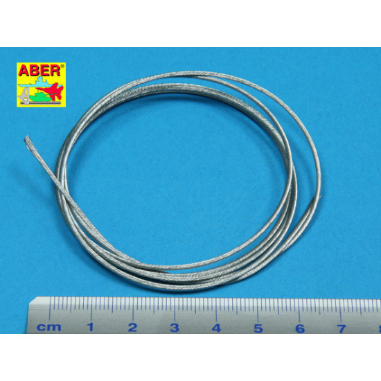 Stainless Steel Towing Cables d 1,2mm, 1 m long Aber RTCS-12