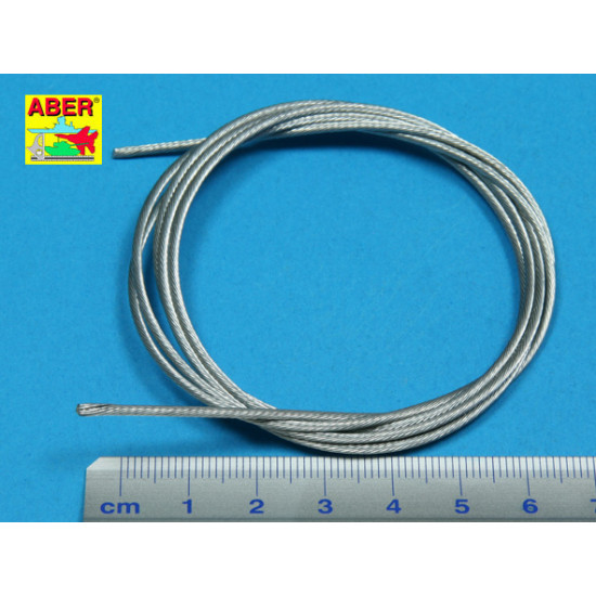 Stainless Steel Towing Cables d 1,5mm, 1 m long Aber RTCS-15