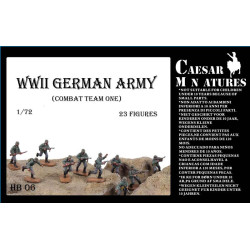 German Army Combat Team 1/72 Ceasar Miniatures HB06