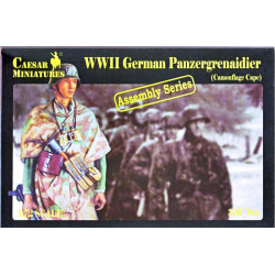German Panzergrenadiers (Camouflage Capes) 1/72 Ceasar Miniatures M7717