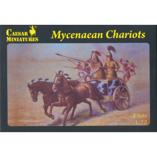 Mycenaean Chariot 1/72 Ceasar Miniatures H021 Mycenaean Chariot 1/72 Ceasar Miniatures H021