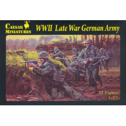 WWII Late War German Army 1/72 Ceasar Miniatures H074