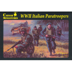 WWII Italian Paratroopers 1/72 Ceasar Miniatures H075