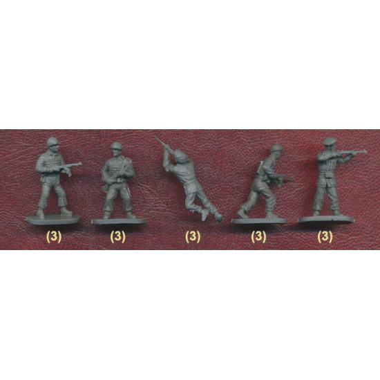 WWII Italian Paratroopers 1/72 Ceasar Miniatures H075